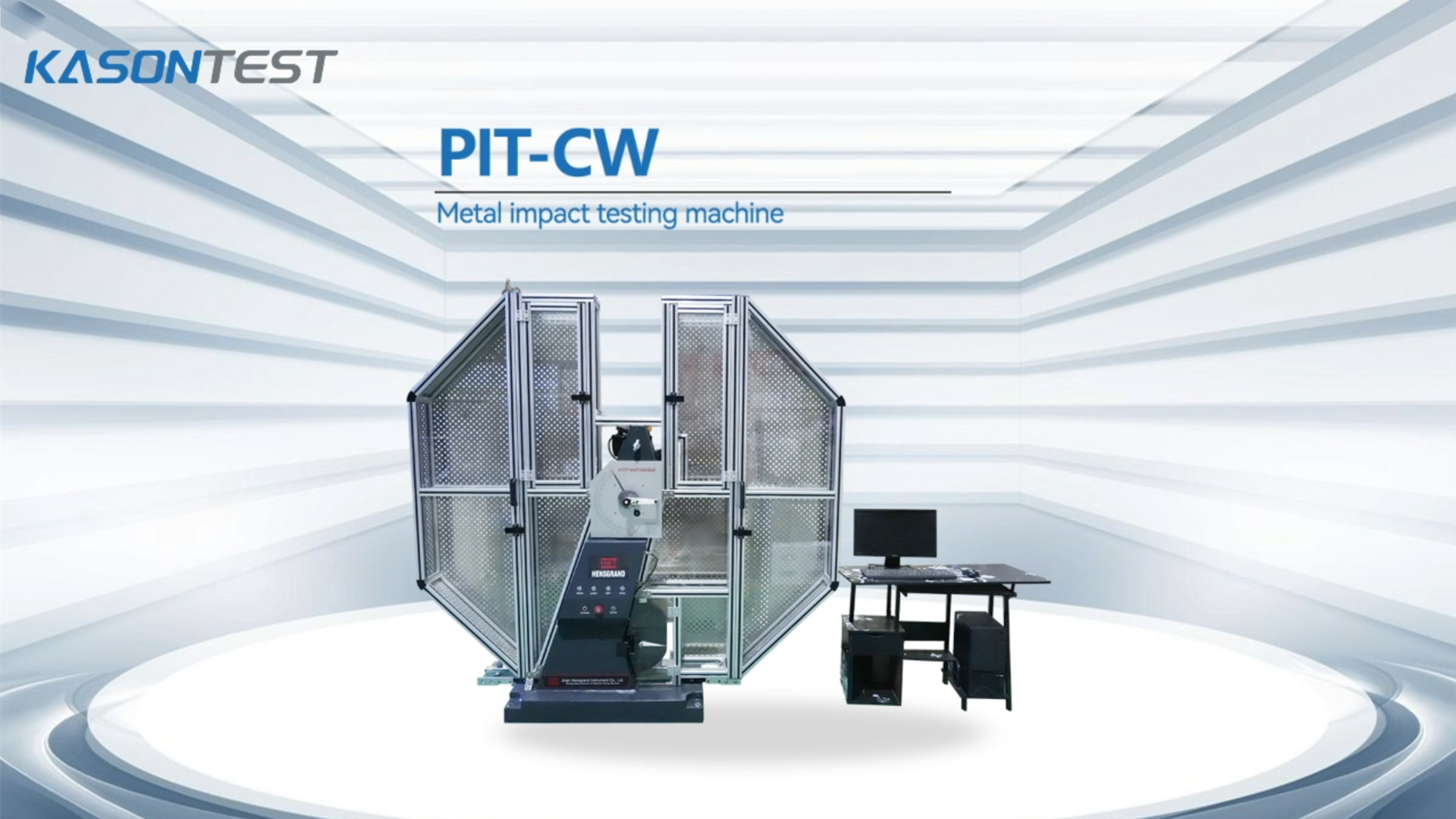 Máquina de prueba de impacto de péndulo controlada por computadora pit & cw