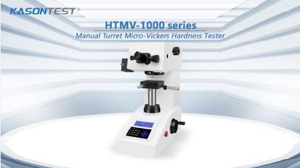 Testador de dureza de torre manual de micro Vickers Kason HTMV-1000