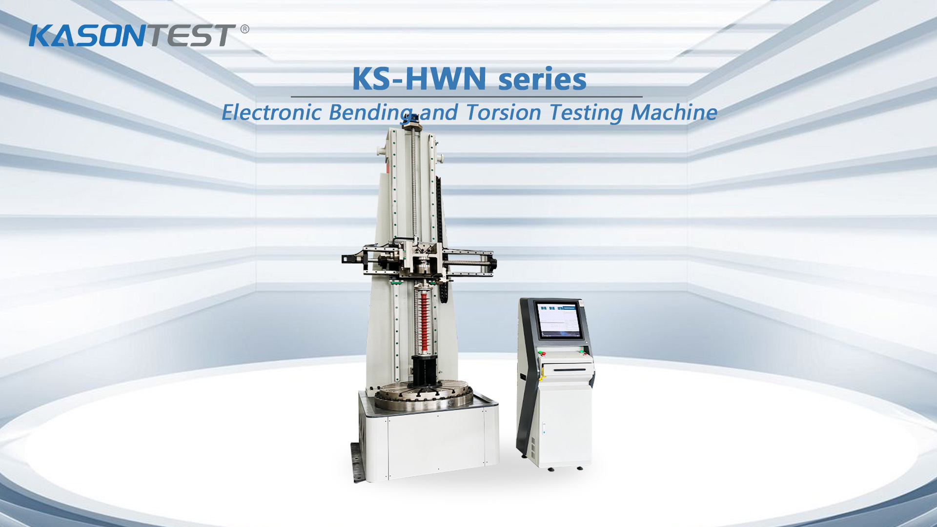 Machine électronique d'essai de flexion et de torsion ks-hwn