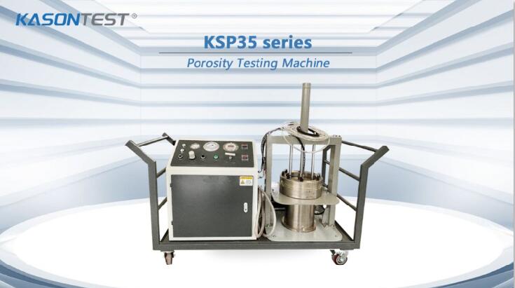 製品シミュレート油圧環境試験用のKASON-P35空隙率試験機。